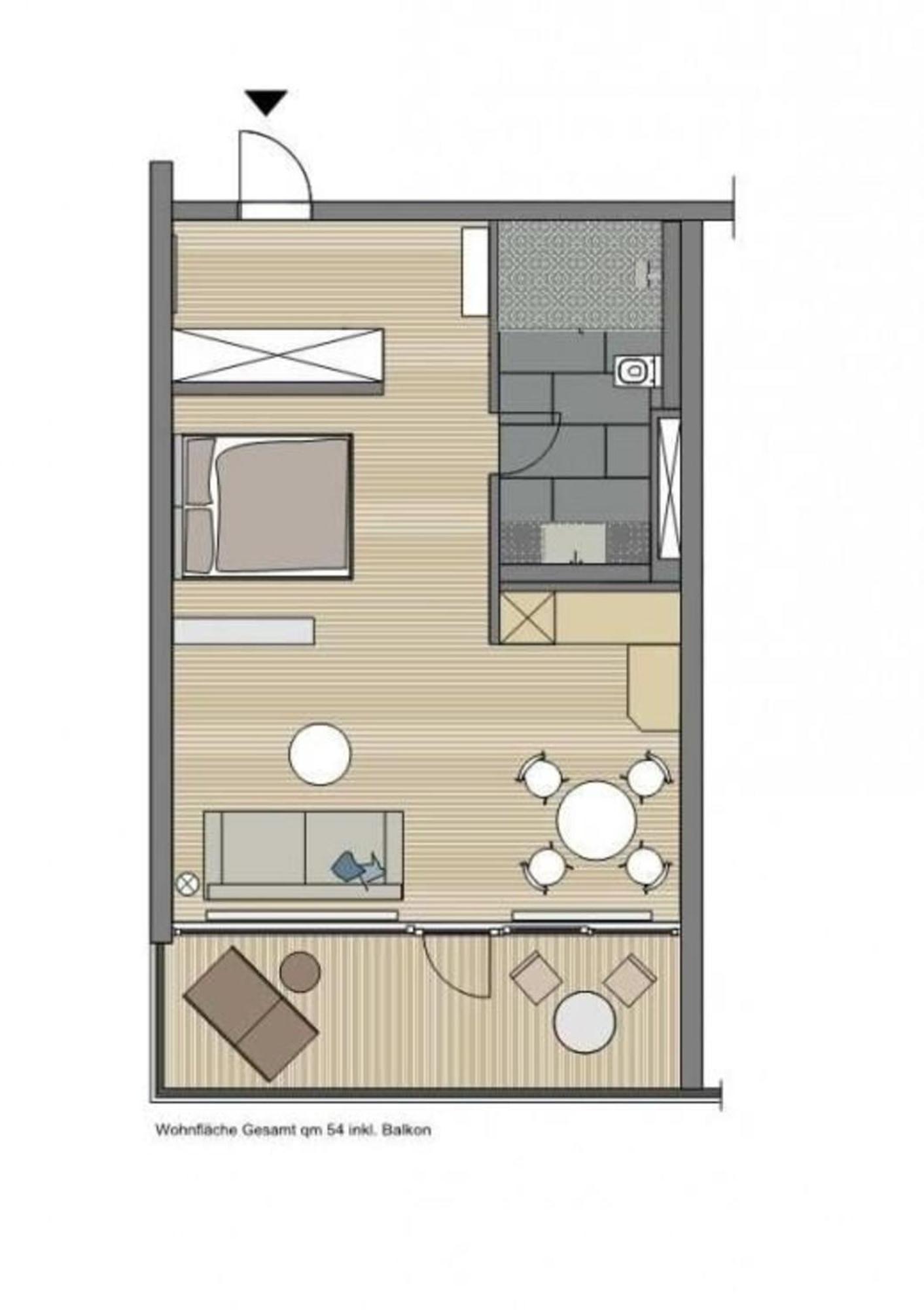 שרבאוץ Appartementhaus Terrassenhuegel Strandsuite מראה חיצוני תמונה