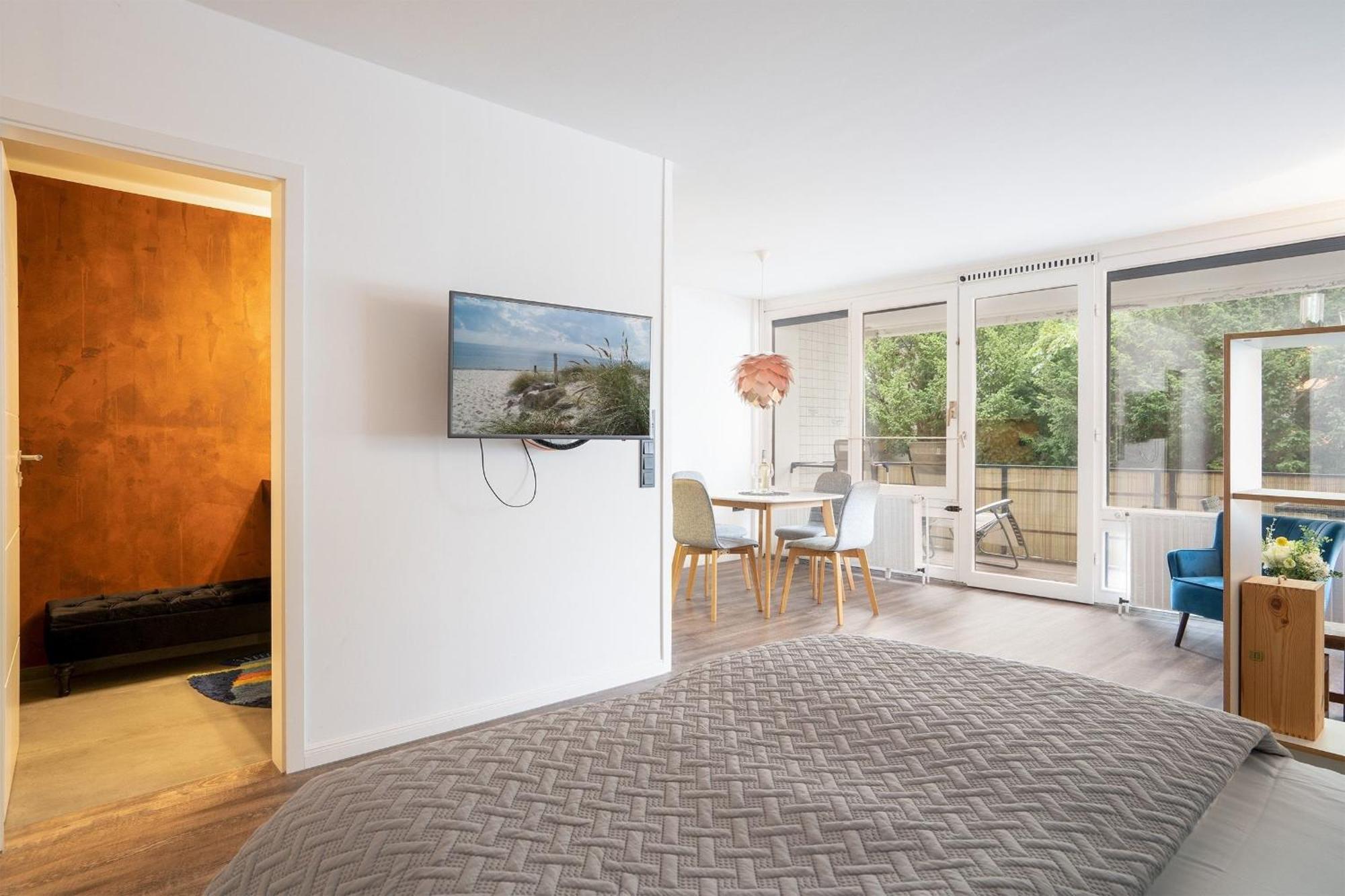 שרבאוץ Appartementhaus Terrassenhuegel Strandsuite מראה חיצוני תמונה