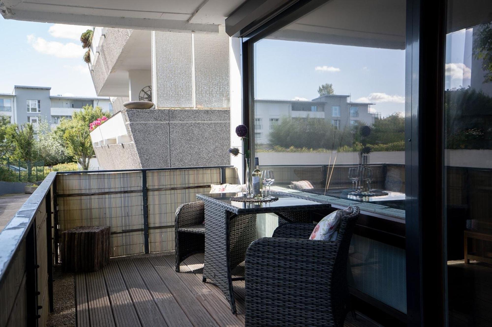 שרבאוץ Appartementhaus Terrassenhuegel Strandsuite מראה חיצוני תמונה